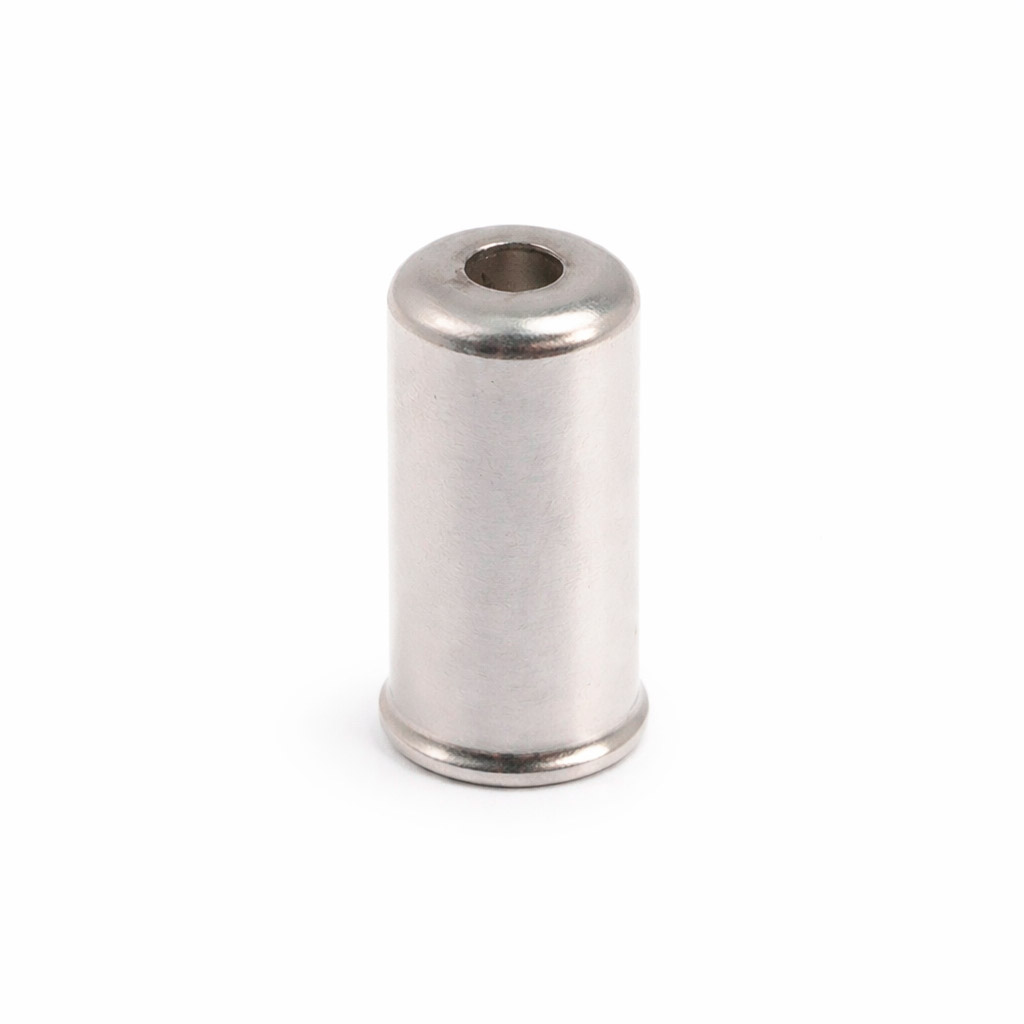 TOPE FUNDA 5 MM PLATA (100U.)