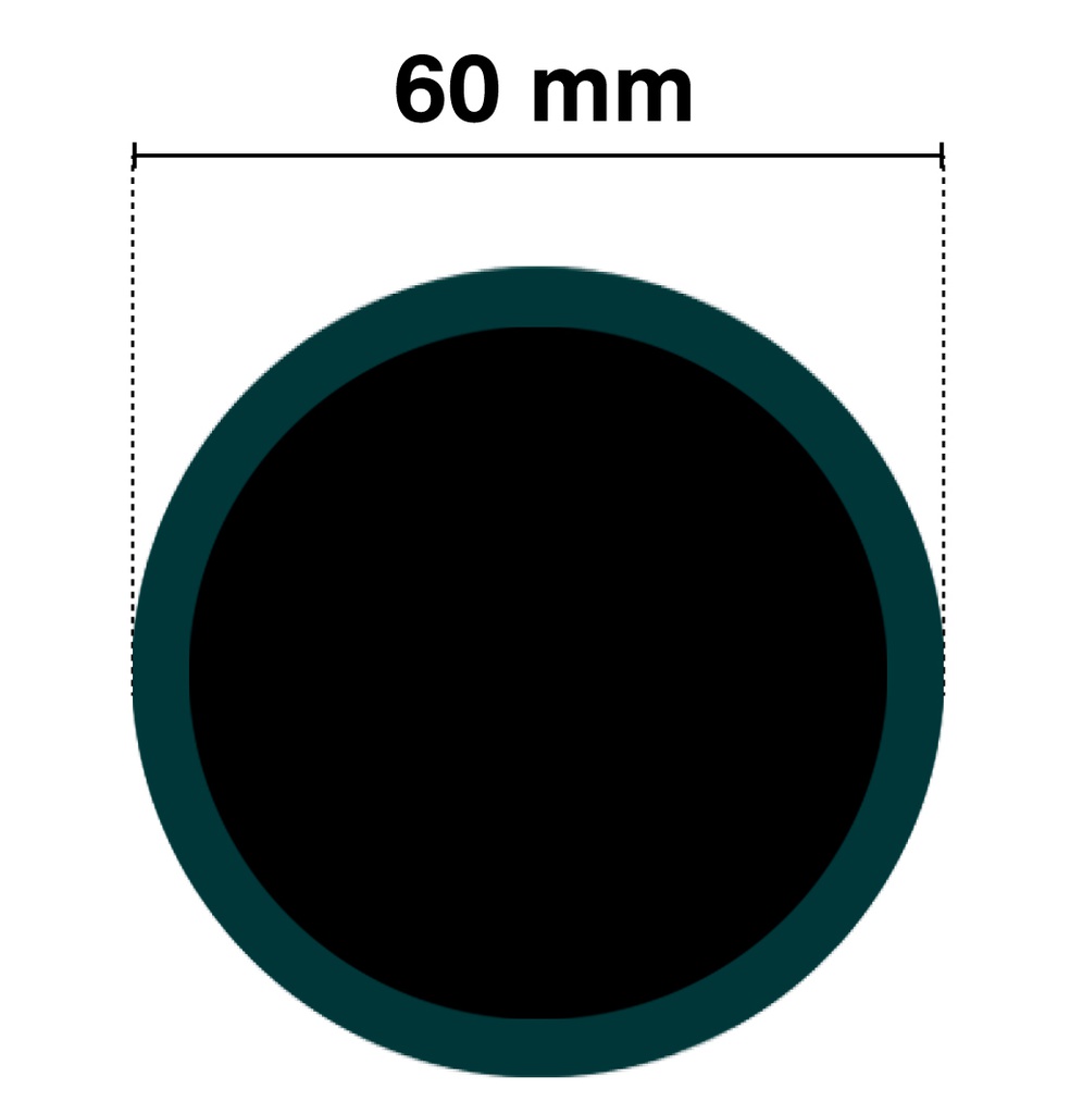 PARCHES Nº5 (60 MM) 25 U