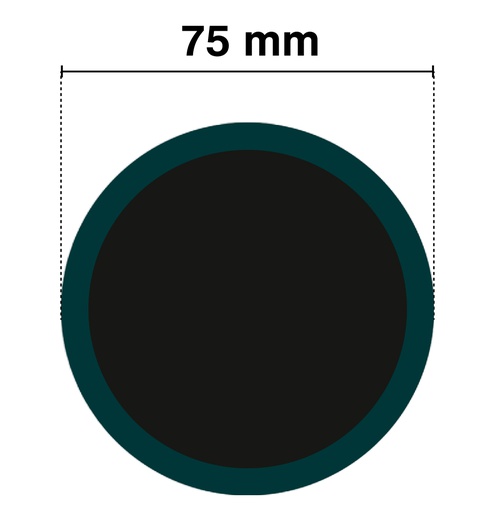 [PCH215] PARCHES Nº6 (75 MM) 25 U